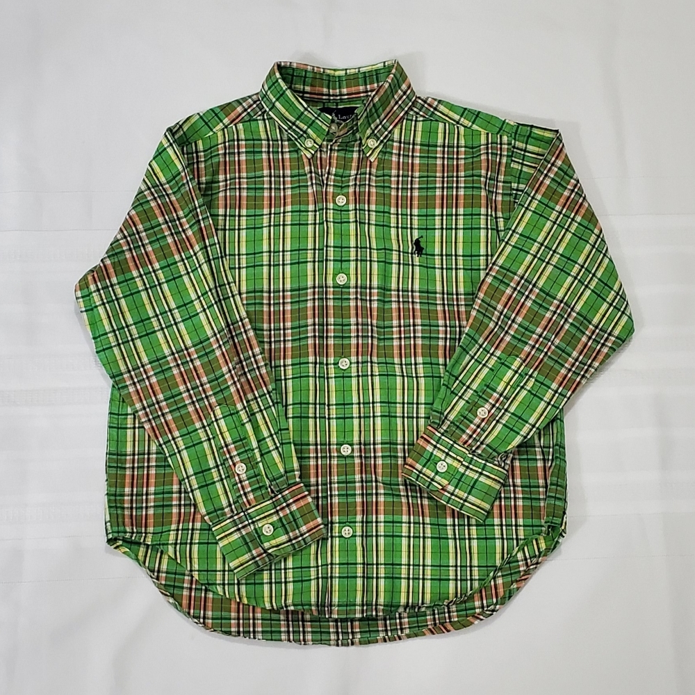 Ralph Lauren Boys Button Down Long Sleeve Shirt